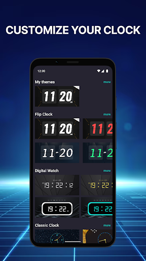 Smart Clock, Digital Clock LED Screen 3