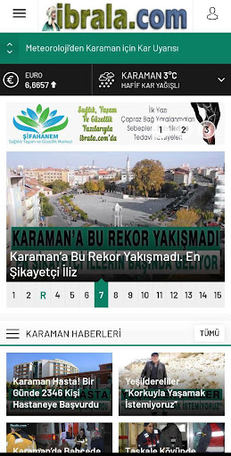 Karaman HABER Screen 2