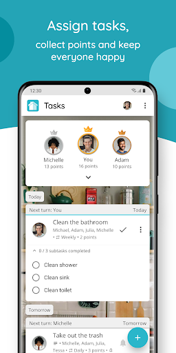 OurFlat: Household & Chores Screen 3