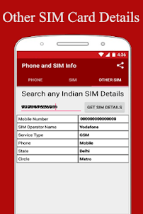Phone and SIM Info