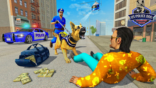 Police Dog Gangster Crime Chase  Police Dog Games