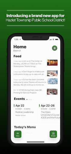 Android application Hazlet Township Schools screenshort