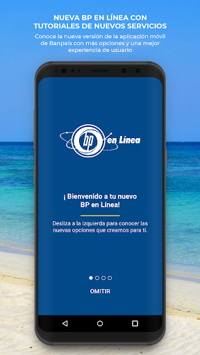 Android application BP en Línea screenshort