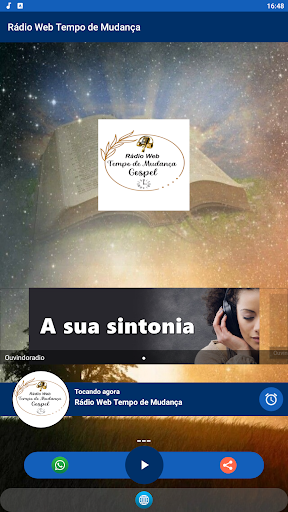 Rádio Web Tempo de Mudança Screen 3