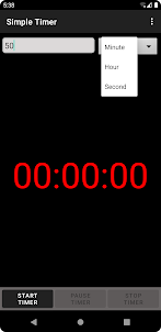 Simple Stopwatch and Timer