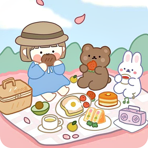 Kawaii Aesthetic Rotate Jigsaw Laai af op Windows