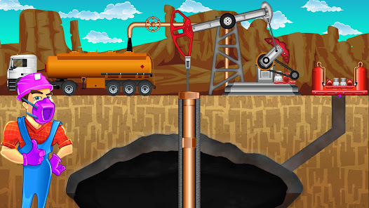 Captura de Pantalla 10 Fábrica de minería de petróleo android