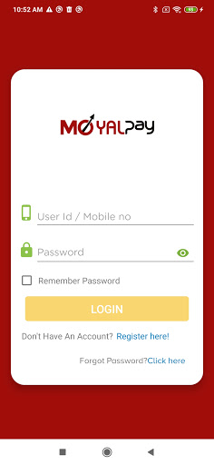 Android application Moyalpay screenshort