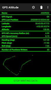 GPS Attitude Captura de pantalla