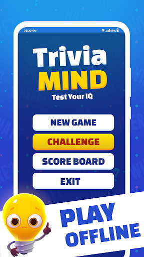 Android application Trivia Mind - Test Your IQ screenshort