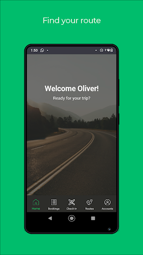 Android application BUSUP screenshort