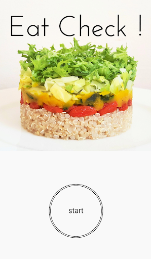 Android application Eat Check! screenshort