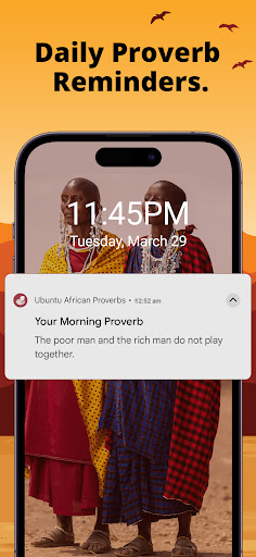 Screenshot of African Proverbs-Wisdom Quotes