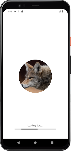 Android application Coyote Sounds screenshort