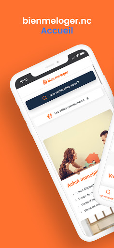 Android application Bienmeloger.nc screenshort