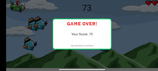 Android application Shoot Ma'Birdie screenshort