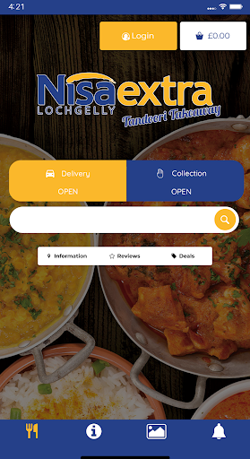 Android application Nisa Extra Tandoori Lochgelly screenshort