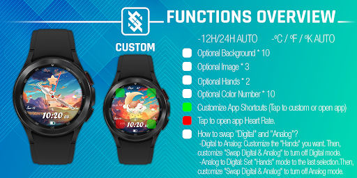 BFF4- Cute Deer watchface screenshot 10