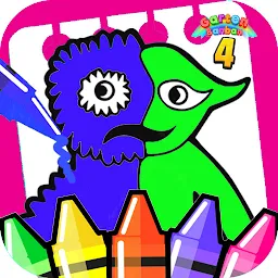 Garten of Banban 4 coloring Mod Apk