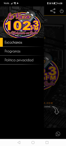 La Raza 102.3 FM Radio Screen 3