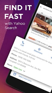 Yahoo Suche Screenshot