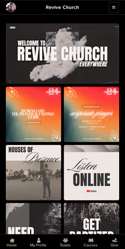 Android application Revive Church San Antonio screenshort