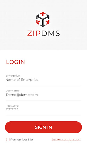 ZipDMS Screen 2