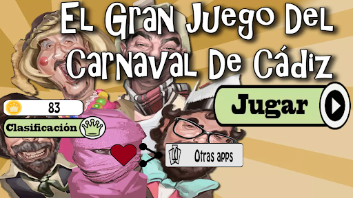 Android application El juego del Carnaval de Cádiz screenshort
