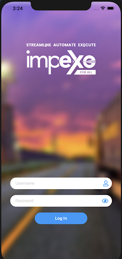 Android application Impexo screenshort