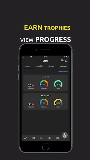 Willpower: Challenge Yourself Screen 3
