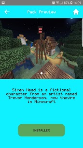 Siren Head Mod for Minecraft PE Horror Game 2020 Apk 4