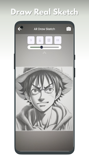 Android application AR Draw: Trace Real Sketch screenshort