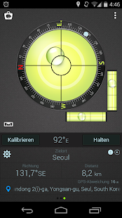 Kompass Wasserwaage & GPS Screenshot