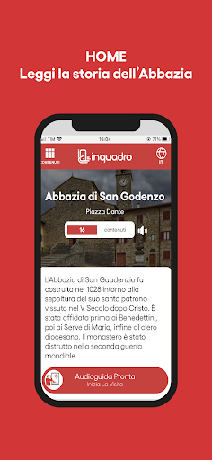 Android application Abbazia San Godenzo screenshort