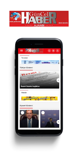 Android application Güncel Haber Ajans screenshort