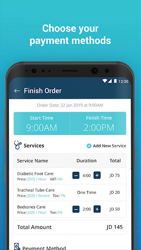 Screenshot of WeCare Seeker
