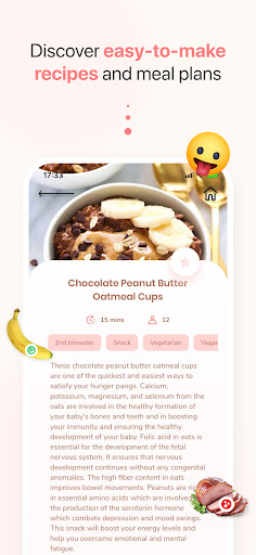 Screenshot of Pregnancy Diet: Food & Recipes