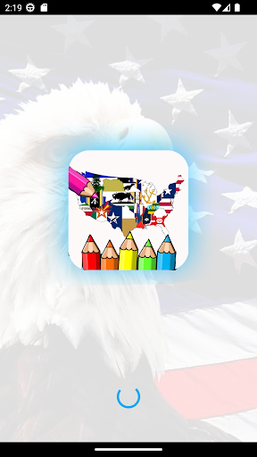 coloring flag of U.S. state Screen 2