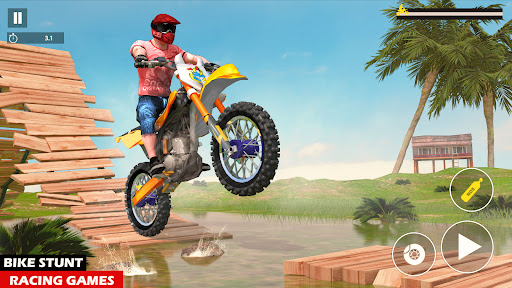 Bike Stunt 3D Racing Games screen 0