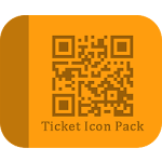 Cover Image of Tải xuống Ticket - Icon Pack Theme 1.libarymos APK