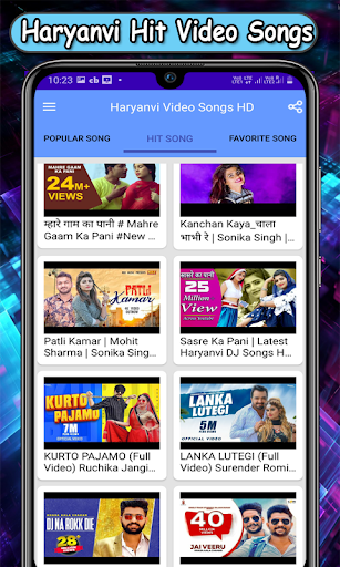 Haryanvi Video Songs HD Screen 2
