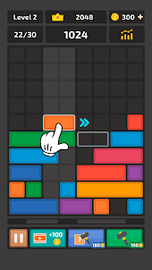 Sliding Block - Drop Puzzle
