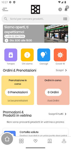 Android application Farmacia Berta screenshort