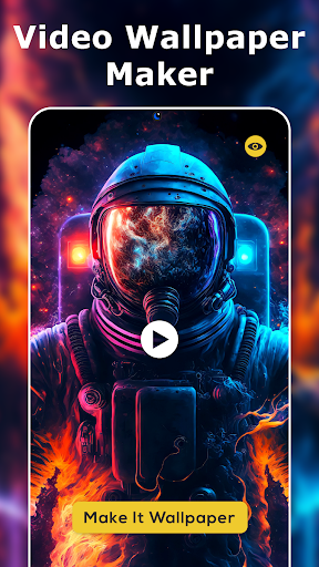 Android application Video Wallpaper Maker screenshort