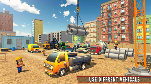 City Pipeline Construction 3D apkpoly screenshots 1