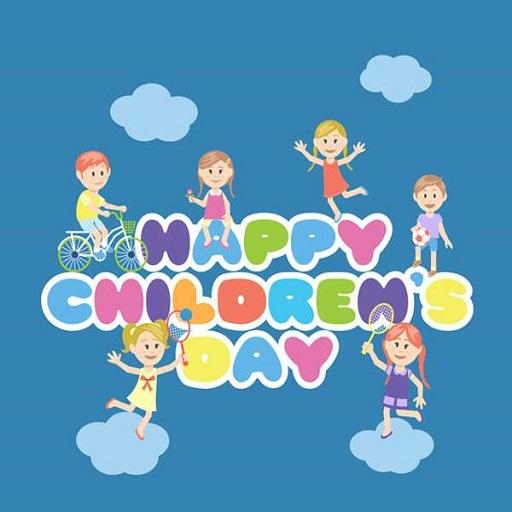 Children Day Greeting Cards  Icon