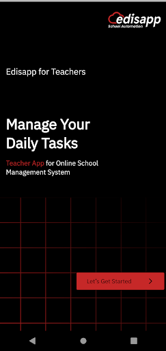 Edisapp for Teachers Screen 2