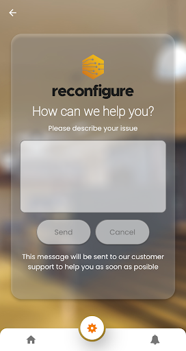 Android application Building Comfort screenshort