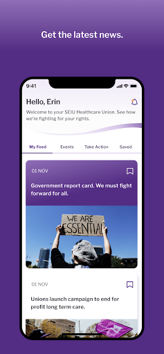SEIU Healthcare Union screenshot 8