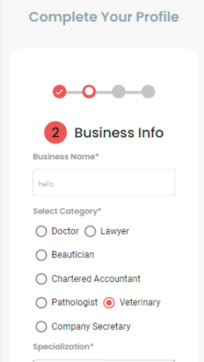 Android application Apointt Business screenshort